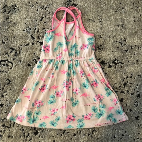 Carter’s Flamingo Dress 5T - Picture 2 of 2